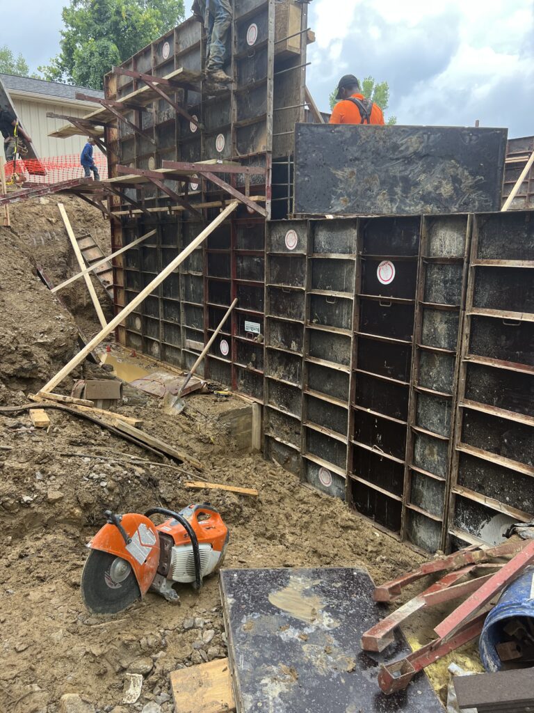 Concrete Wall Project A